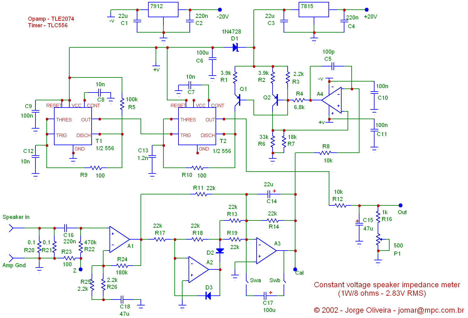 speaker circuits 