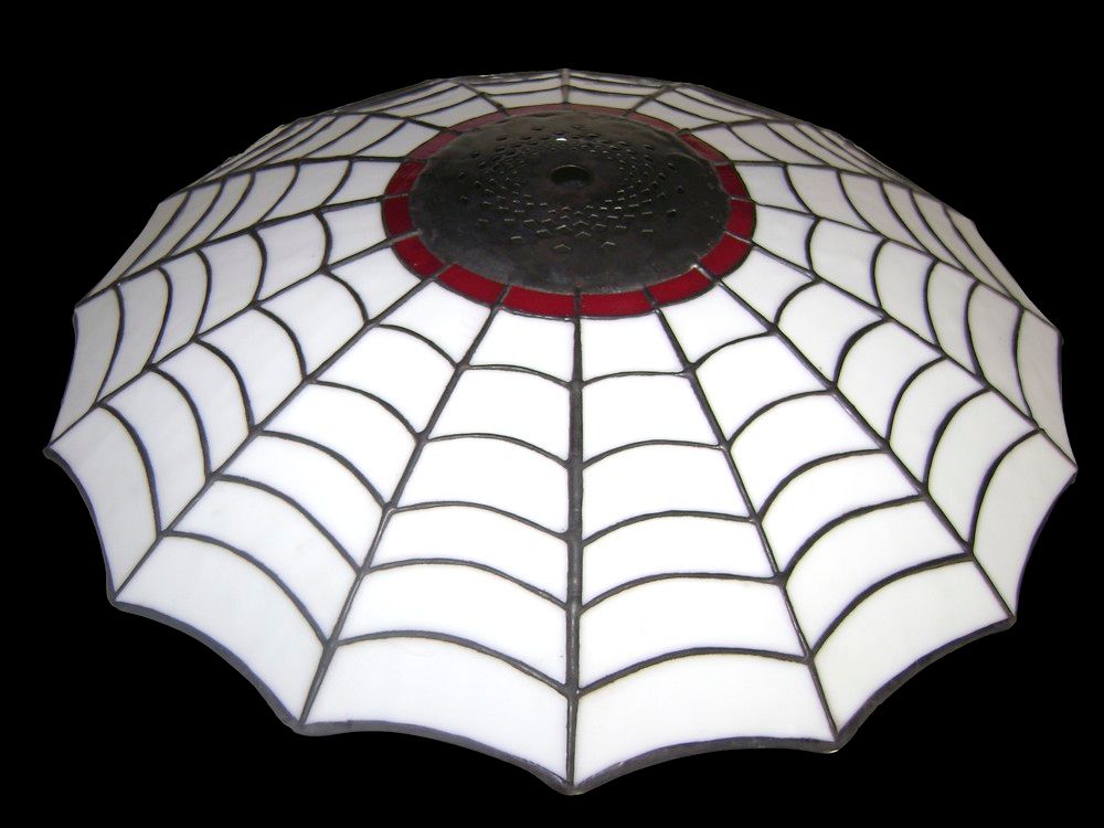  spider  platter lamp 